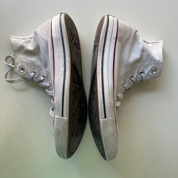 Converse Men's Chuck Taylor All-Star High Portrait Sneakers White Size 6 - Picture 3 of 6